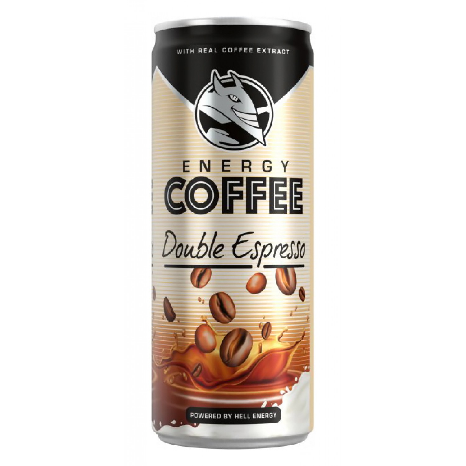 HELL ENERGY ενεργειακό ποτό Energy Coffee Double Espresso, 250ml HELL ENERGY ενεργειακό ποτό Energy Coffee Double Espresso, 250ml