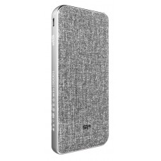 SILICON POWER power bank QP77, 10000mAh, 2x USB & USB-C, 18W, γκρι