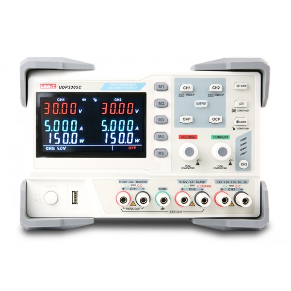 UNI-T DC τροφοδοτικό πάγκου UDP3305C, 3 κανάλια, 30V/5A, 315W UNI-T DC τροφοδοτικό πάγκου UDP3305C, 3 κανάλια, 30V/5A, 315W