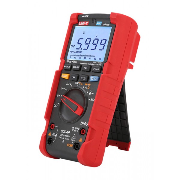UNI-T ψηφιακό πολύμετρο Solar Pro UT196, 1700V DC/1500V AC, True RMS UNI-T ψηφιακό πολύμετρο Solar Pro UT196, 1700V DC/1500V AC, True RMS