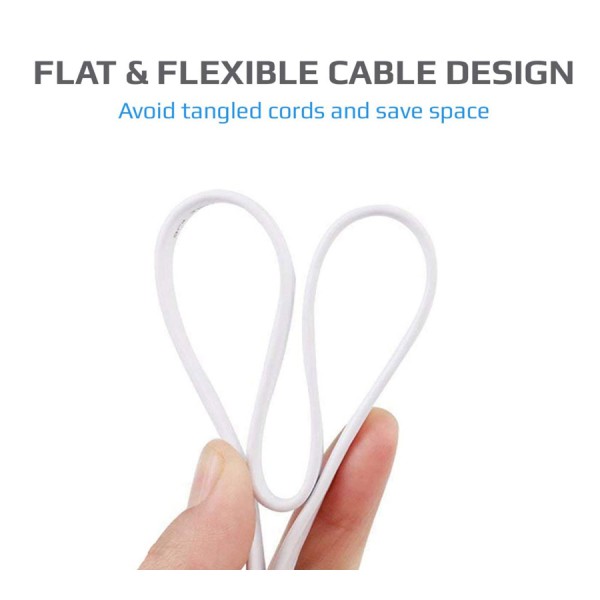 POWERTECH καλώδιο τηλεφώνου RJ11 6P4C CAB-T004, 5m, λευκό POWERTECH καλώδιο τηλεφώνου RJ11 6P4C CAB-T004, 5m, λευκό