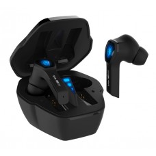 SADES gaming earphones Wings 100 Pro, θήκη φόρτισης True Wireless, μαύρα