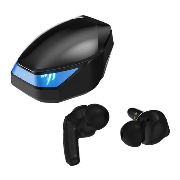 SADES gaming earphones Wings 200 με θήκη φόρτισης, True Wireless, μαύρα SADES gaming earphones Wings 200 με θήκη φόρτισης, True Wireless, μαύρα