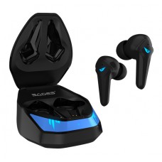 SADES gaming earphones Wings 200 με θήκη φόρτισης, True Wireless, μαύρα