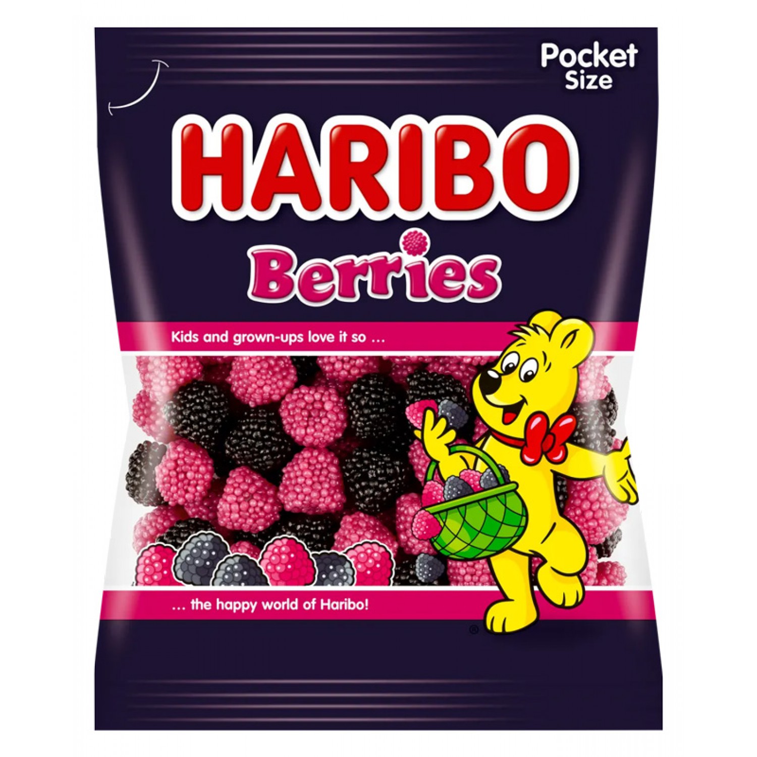 HARIBO ζελεδάκια Berries, 100g HARIBO ζελεδάκια Berries, 100g