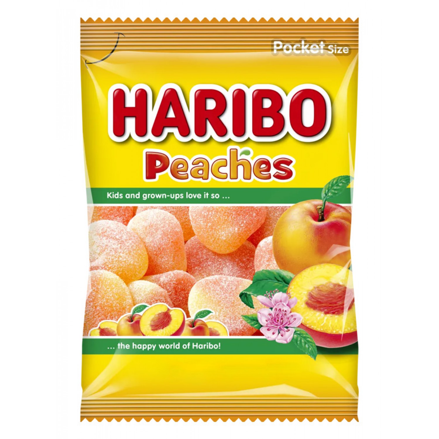 HARIBO ζελεδάκια Peaches, 100g HARIBO ζελεδάκια Peaches, 100g