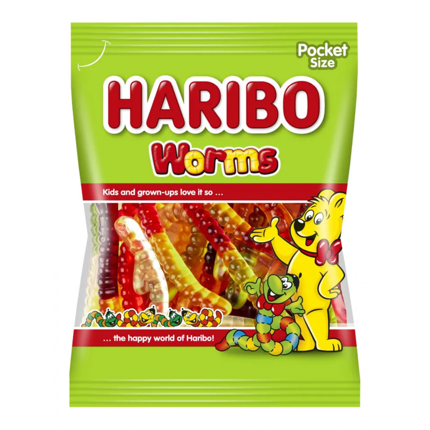 HARIBO ζελεδάκια Worms, 100g