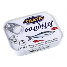 TRATA σαρδέλες πικάντικες σε φυτικό λάδι, 100g