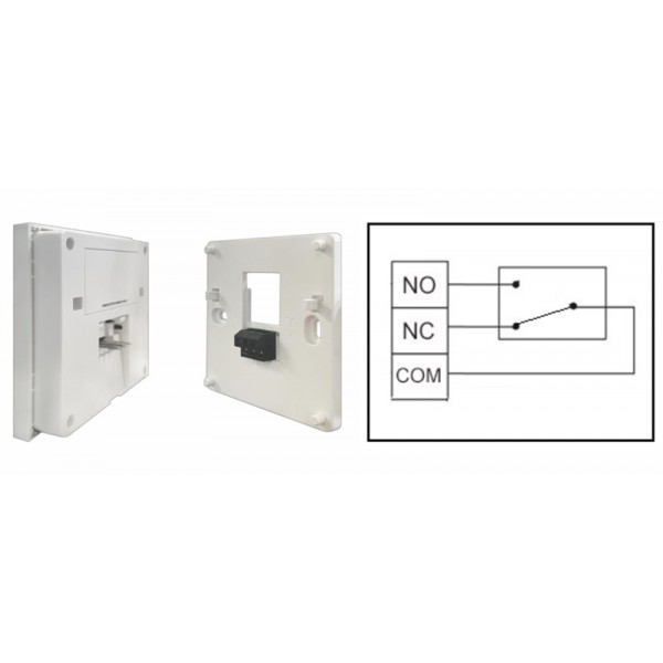 POWERTECH ψηφιακός θερμοστάτης χώρου PT-1047, αερίου, λευκός POWERTECH ψηφιακός θερμοστάτης χώρου PT-1047, αερίου, λευκός