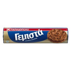 ΠΑΠΑΔΟΠΟΥΛΟΥ μπισκότα γεμιστά με γεύση σοκολάτα, 200g