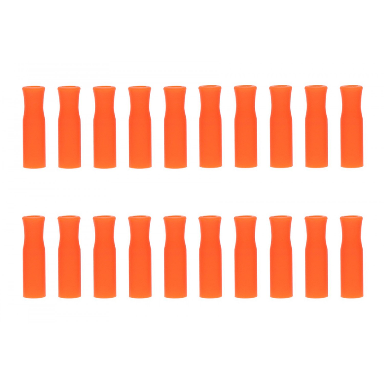 POWERTECH στόμιο σιλικόνης για μεταλλικά καλαμάκια CLN-0046, 20τμχ