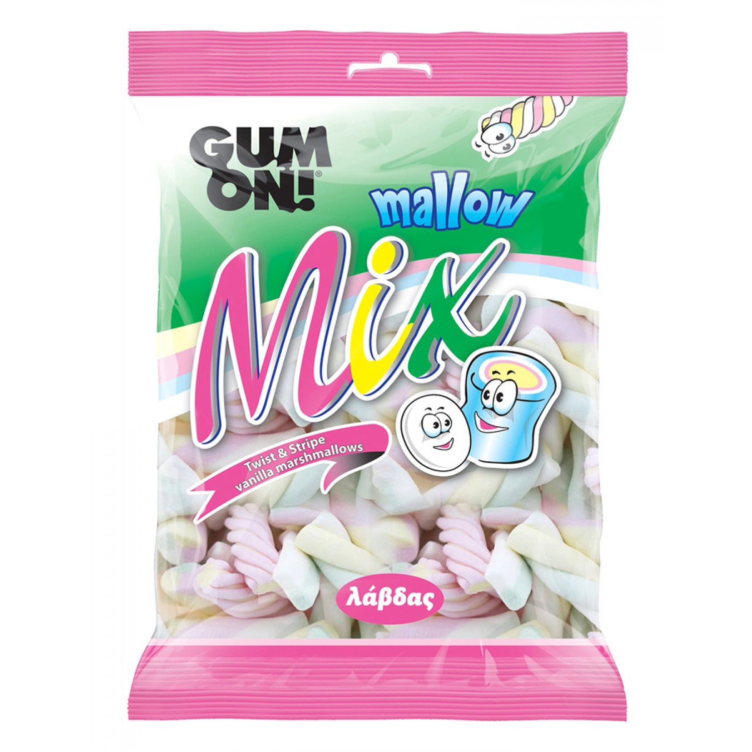ΛΑΒΔΑΣ ζαχαρωτά Gum on mallow mix, 120g ΛΑΒΔΑΣ ζαχαρωτά Gum on mallow mix, 120g