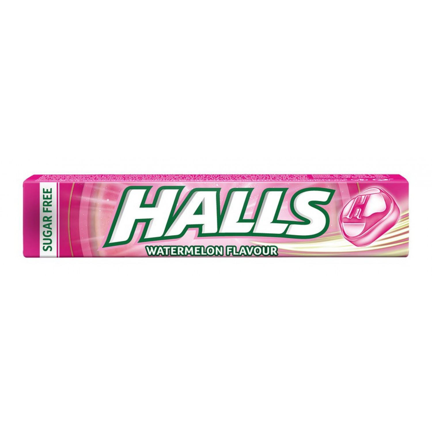 HALLS καραμέλες καρπούζι, χωρίς ζάχαρη, 32g
