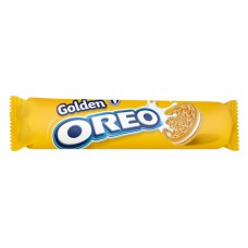 OREO μπισκότα Golden με γέμιση κρέμα βανίλια, 154g