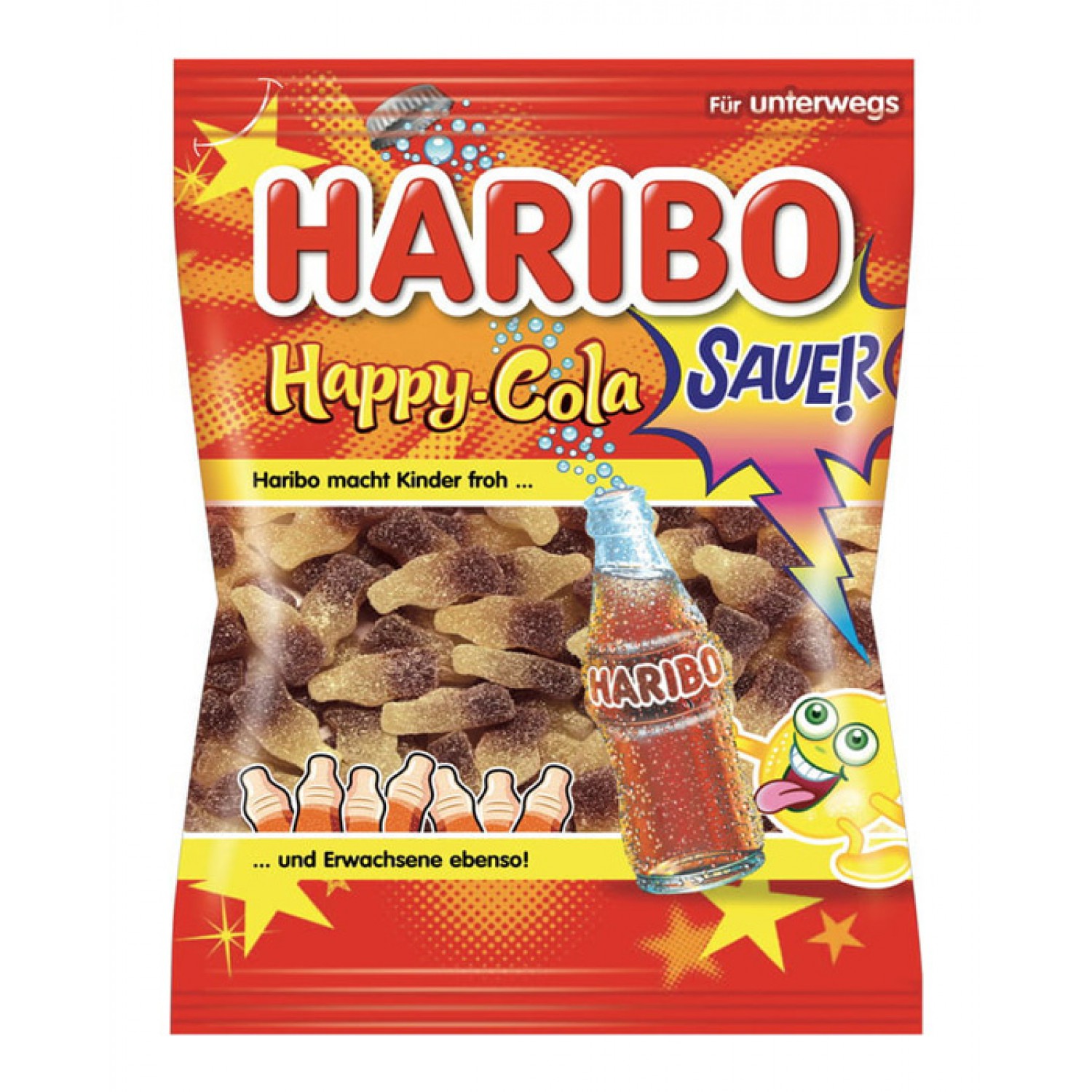 HARIBO ζελεδάκια Happy-cola Sauer, 100g