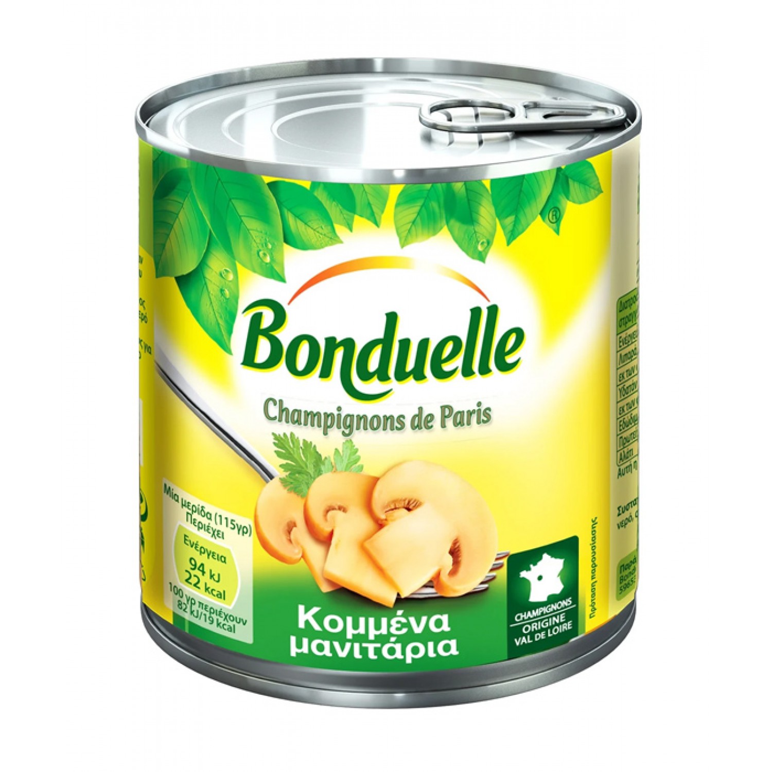 BONDUELLE κονσέρβα μανιτάρια κομμένα, 200g