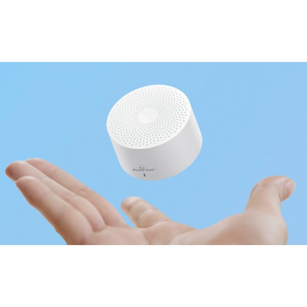 POWERTECH φορητό ηχείο PT-1037, 4W, Bluetooth 5.0, 300mAh, λευκό POWERTECH φορητό ηχείο PT-1037, 4W, Bluetooth 5.0, 300mAh, λευκό