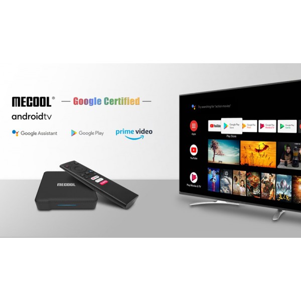 MECOOL TV Box KM1, Google certificate, 4/64GB, 4K HDR, Wi-Fi, Android 10 MECOOL TV Box KM1, Google certificate, 4/64GB, 4K HDR, Wi-Fi, Android 10