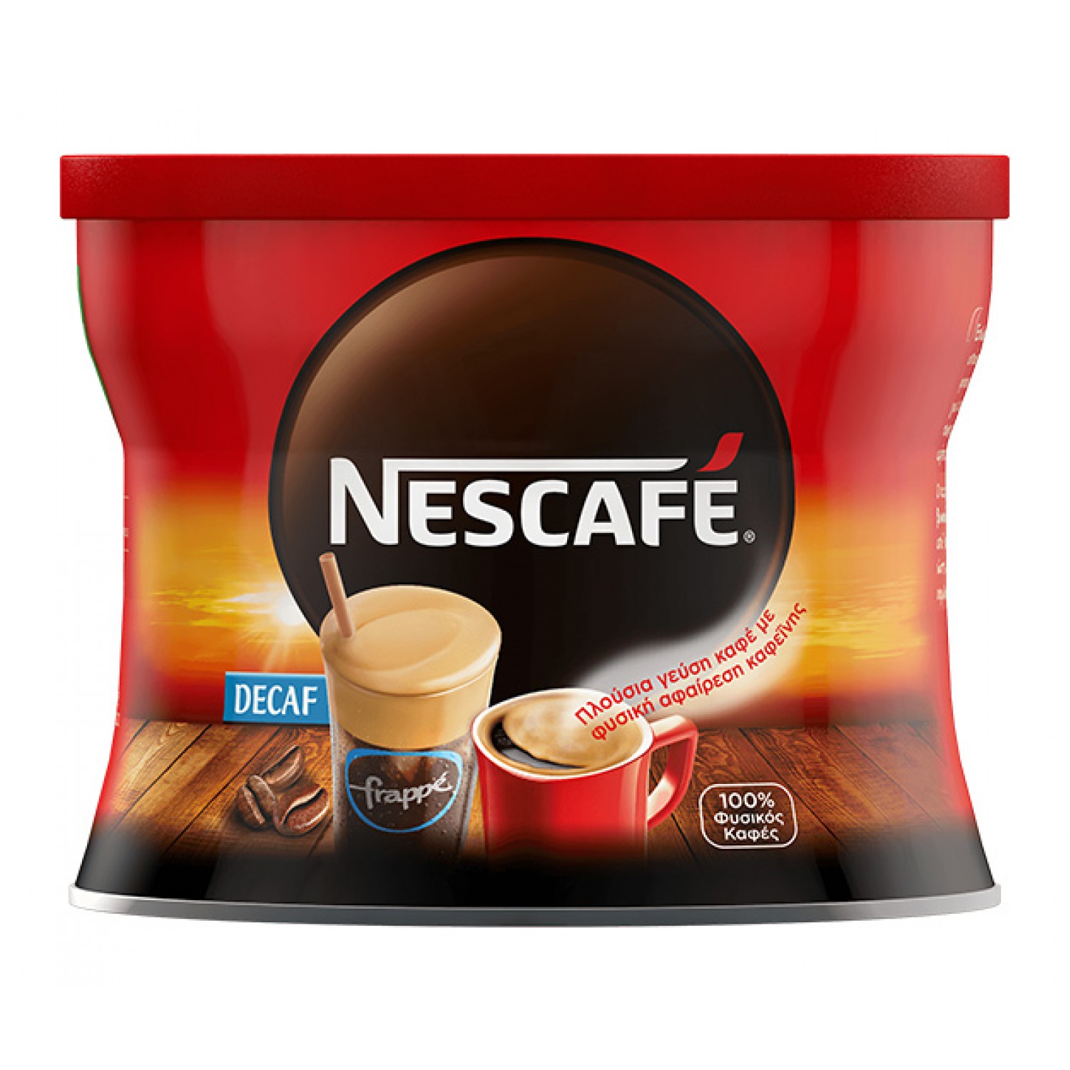 NESCAFE στιγμιαίος καφές Classic χωρίς καφεΐνη, 100g