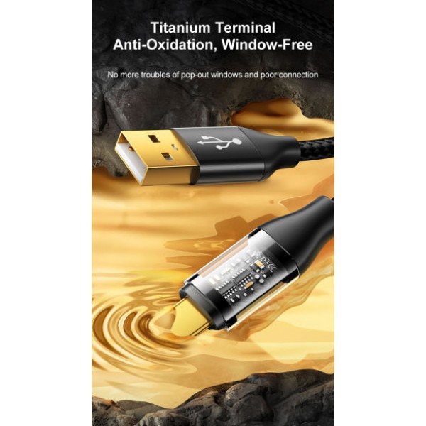 JOYROOM καλώδιο USB-C σε Lightning S-CL020A12, 20W, 1.2m, μαύρο