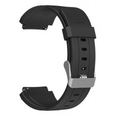 Λουράκι σιλικόνης BAND-011-BK, 20mm, μαύρο