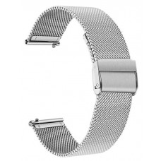 Λουράκι ρολογιού BAND-012-SL, 20mm, μεταλλικό, ασημί