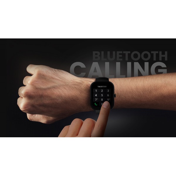 HIFUTURE smartwatch FutureFit Ultra 2, 1.85", IP68, heart rate, μαύρο
