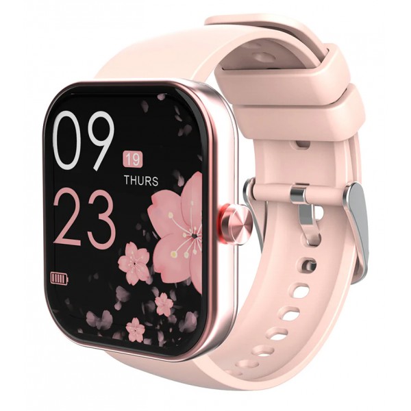 HIFUTURE smartwatch FutureFit Ultra 2, 1.85", IP68, heart rate, ροζ HIFUTURE smartwatch FutureFit Ultra 2, 1.85", IP68, heart rate, ροζ
