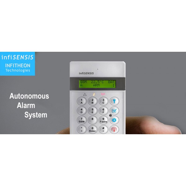 INFITHEON TECHNOLOGIES αυτόνομο σύστημα συναγερμού infiSENSIS