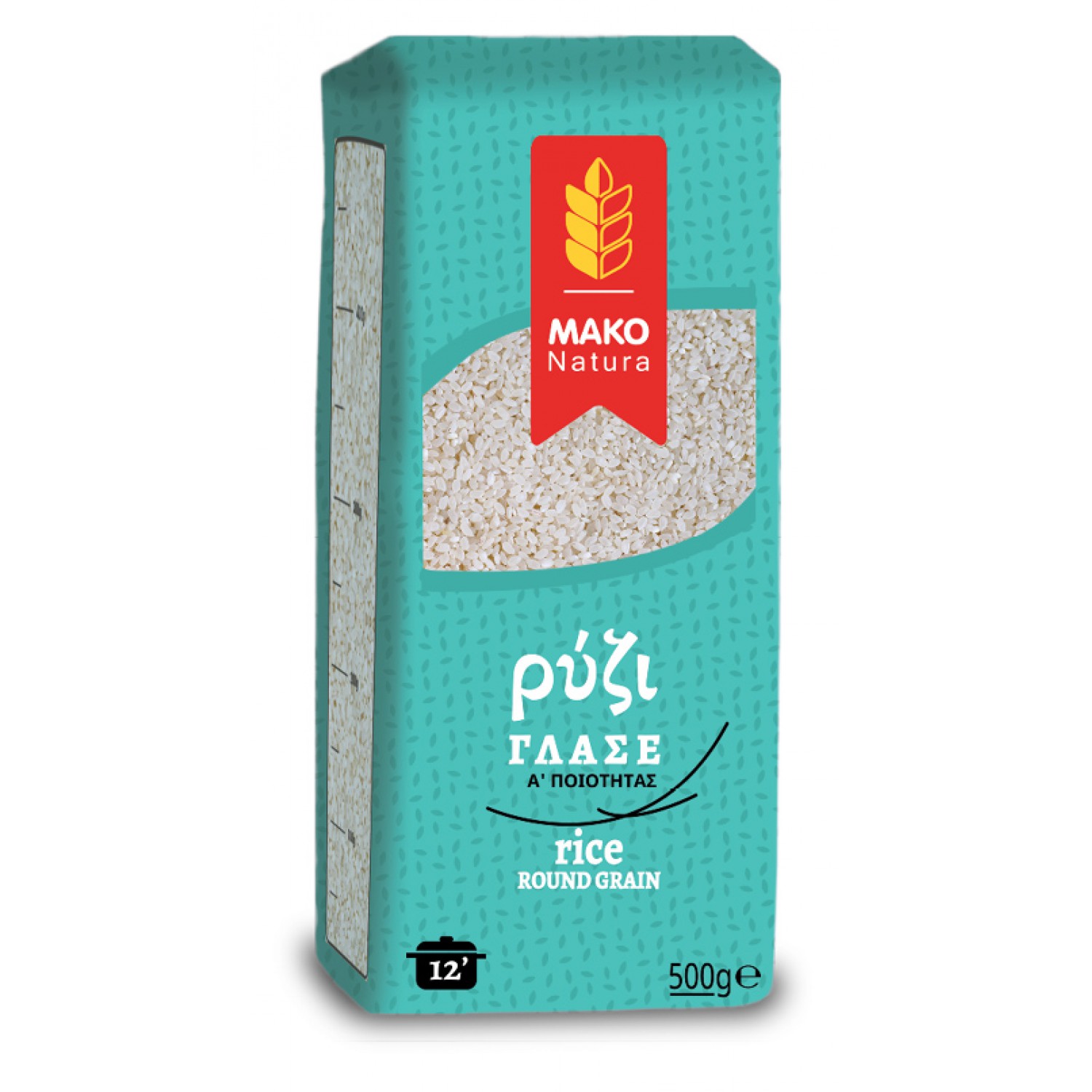 MAKO NATURA ρύζι γλασέ, 500g MAKO NATURA ρύζι γλασέ, 500g