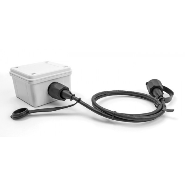 DELOCK καλώδιο δικτύου 80166, CAT 6 STP, με καπάκι, IP68, 1m, μαύρο DELOCK καλώδιο δικτύου 80166, CAT 6 STP, με καπάκι, IP68, 1m, μαύρο