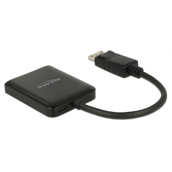 DELOCK splitter DisplayPort σε 2x DisplayPort 87768, Dual Mode, MST, 4K