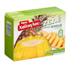 ΑΦΟΙ ΧΑΙΤΟΓΛΟΥ ζελέ με άρωμα ανανά σε σκόνη, 2x 100g