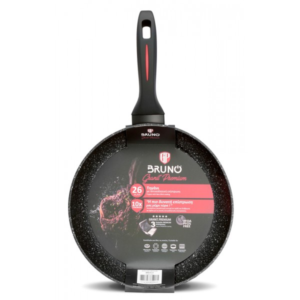BRUNO τηγάνι Granit Premium BRN-0113 με αντικολλητική επίστρωση, 26cm BRUNO τηγάνι Granit Premium BRN-0113 με αντικολλητική επίστρωση, 26cm