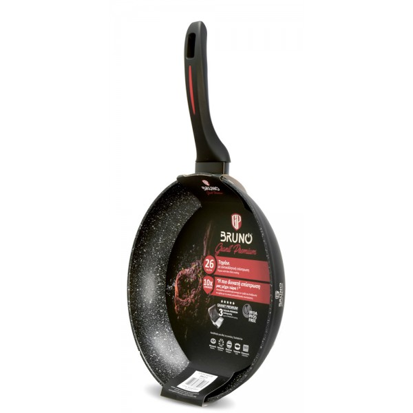 BRUNO τηγάνι Granit Premium BRN-0113 με αντικολλητική επίστρωση, 26cm BRUNO τηγάνι Granit Premium BRN-0113 με αντικολλητική επίστρωση, 26cm