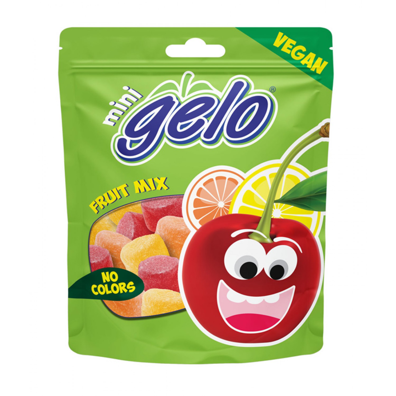 ΛΑΒΔΑΣ ζελεδάκια mini gelo fruit mix vegan, 100g