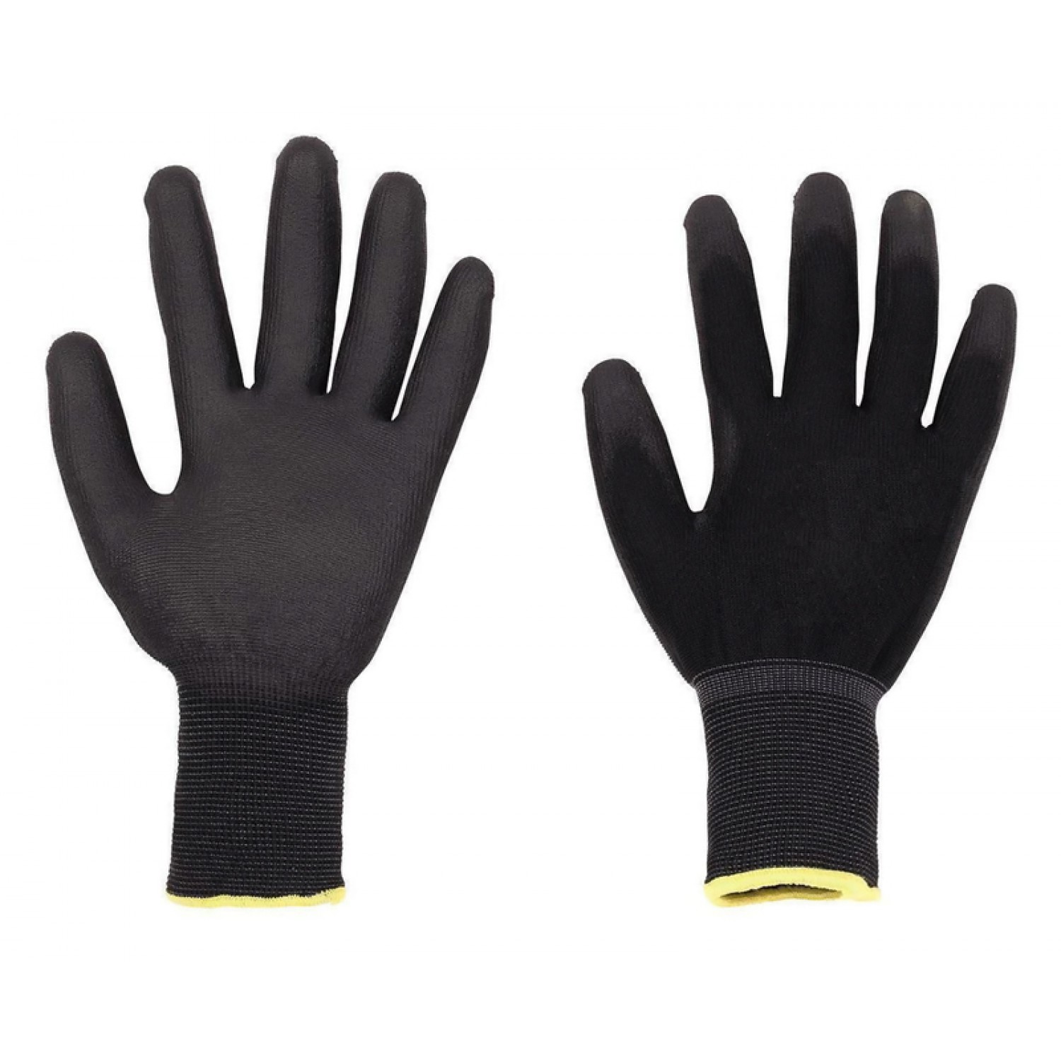 Γάντια εργασίας 02047-BK, αντιολισθητικά, μαύρα Γάντια εργασίας 02047-BK, αντιολισθητικά, μαύρα