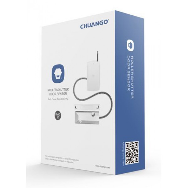 CHUANGO μαγνητική παγίδα DWC-55 για ρολά/γκαραζόπορτες, μπαταρίας CHUANGO μαγνητική παγίδα DWC-55 για ρολά/γκαραζόπορτες, μπαταρίας