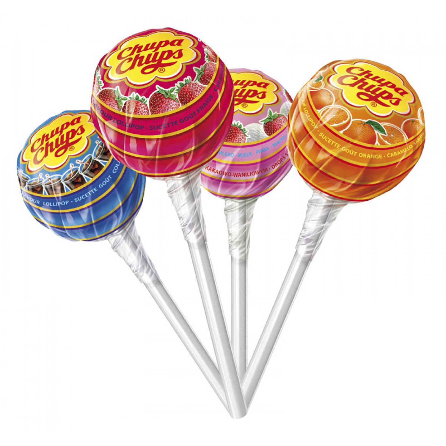 CHUPA CHUPS γλειφιτζούρι, διάφορες γεύσεις, 12g