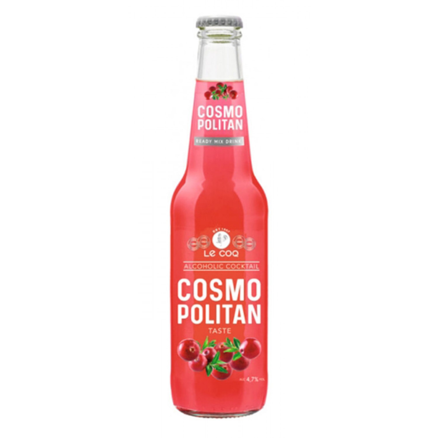 LE COQ αλκοολούχο cocktail Cosmopolitan, 330ml, Alc. 4.7% vol