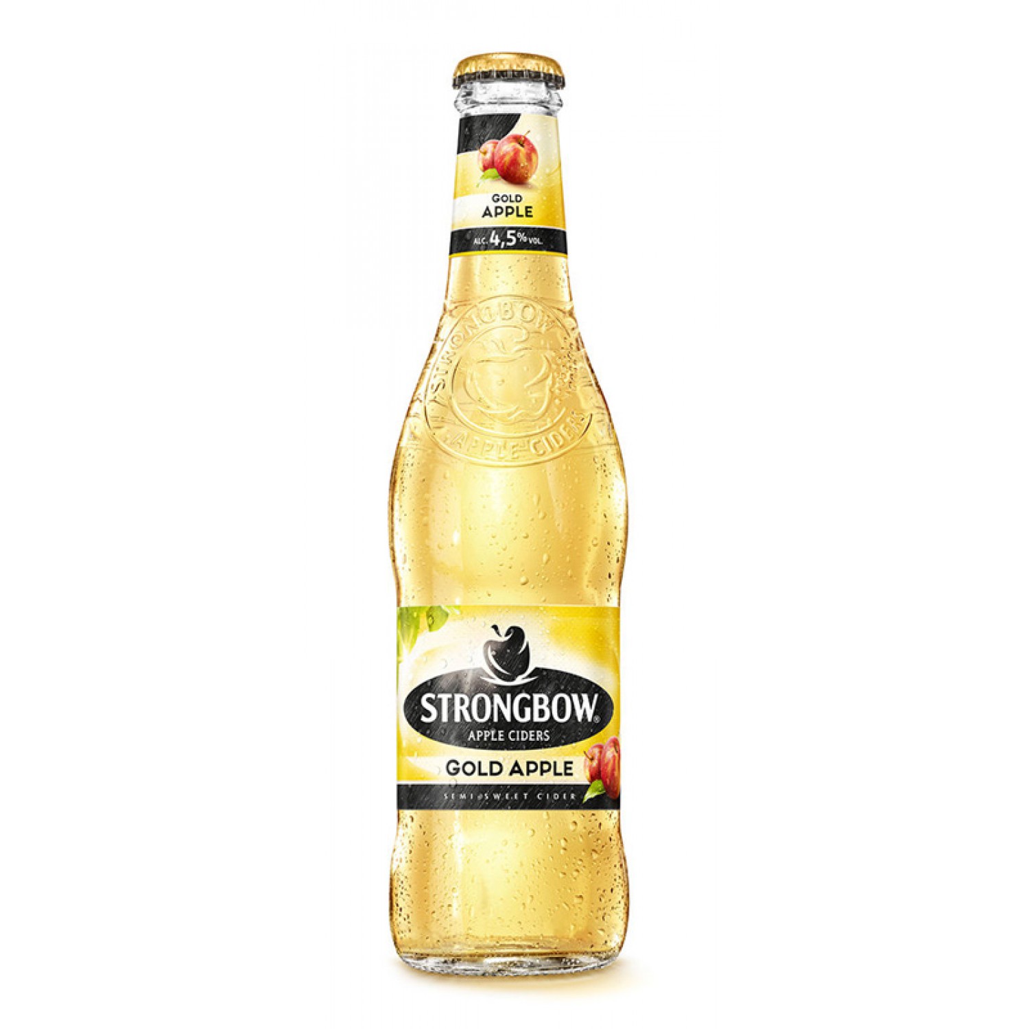 STRONGBOW μηλίτης Gold Apple, 330ml, Alc. 4.5% vol
