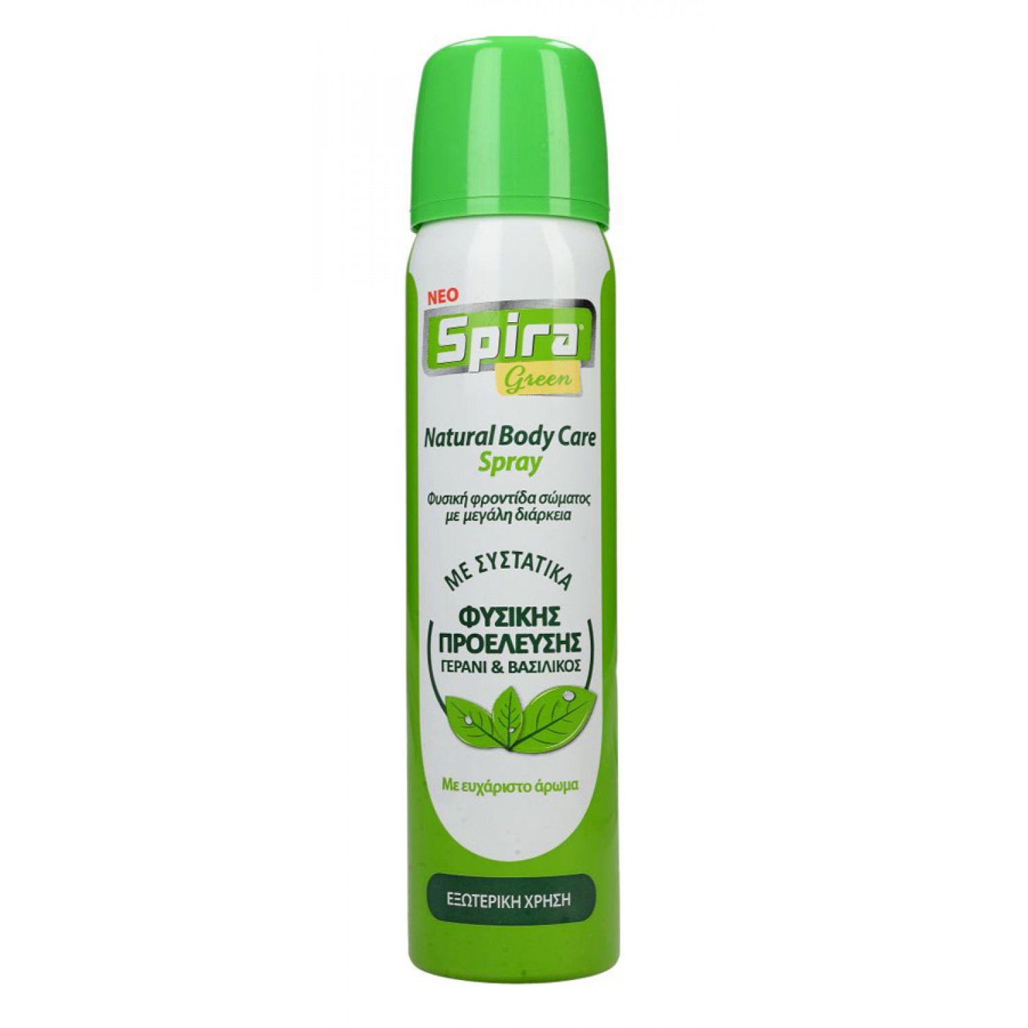 SPIRA εντομοαπωθητικό σπρέι Green φυσικής προέλευσης, 100ml