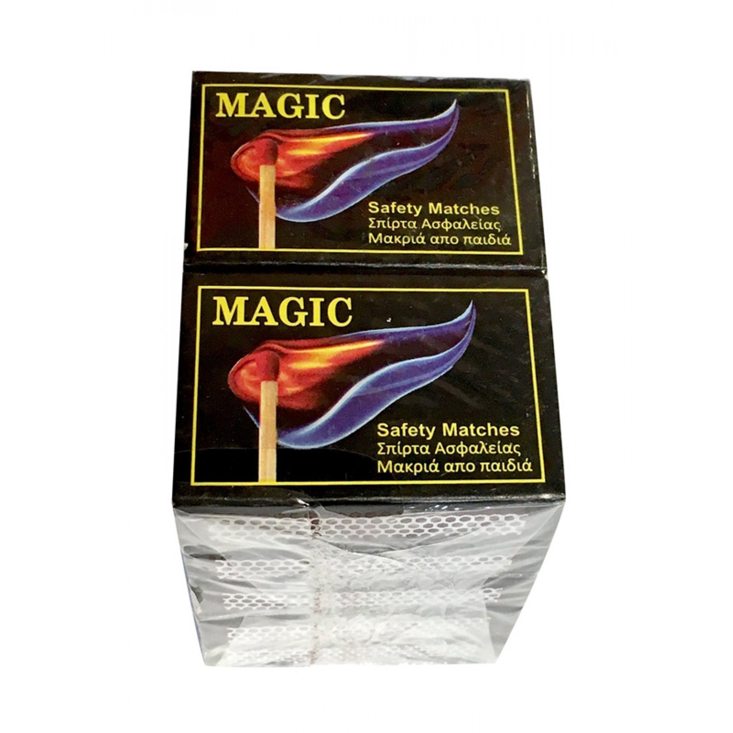 MAGIC σπίρτα ασφαλείας, 10x κουτάκια των 40τμχ