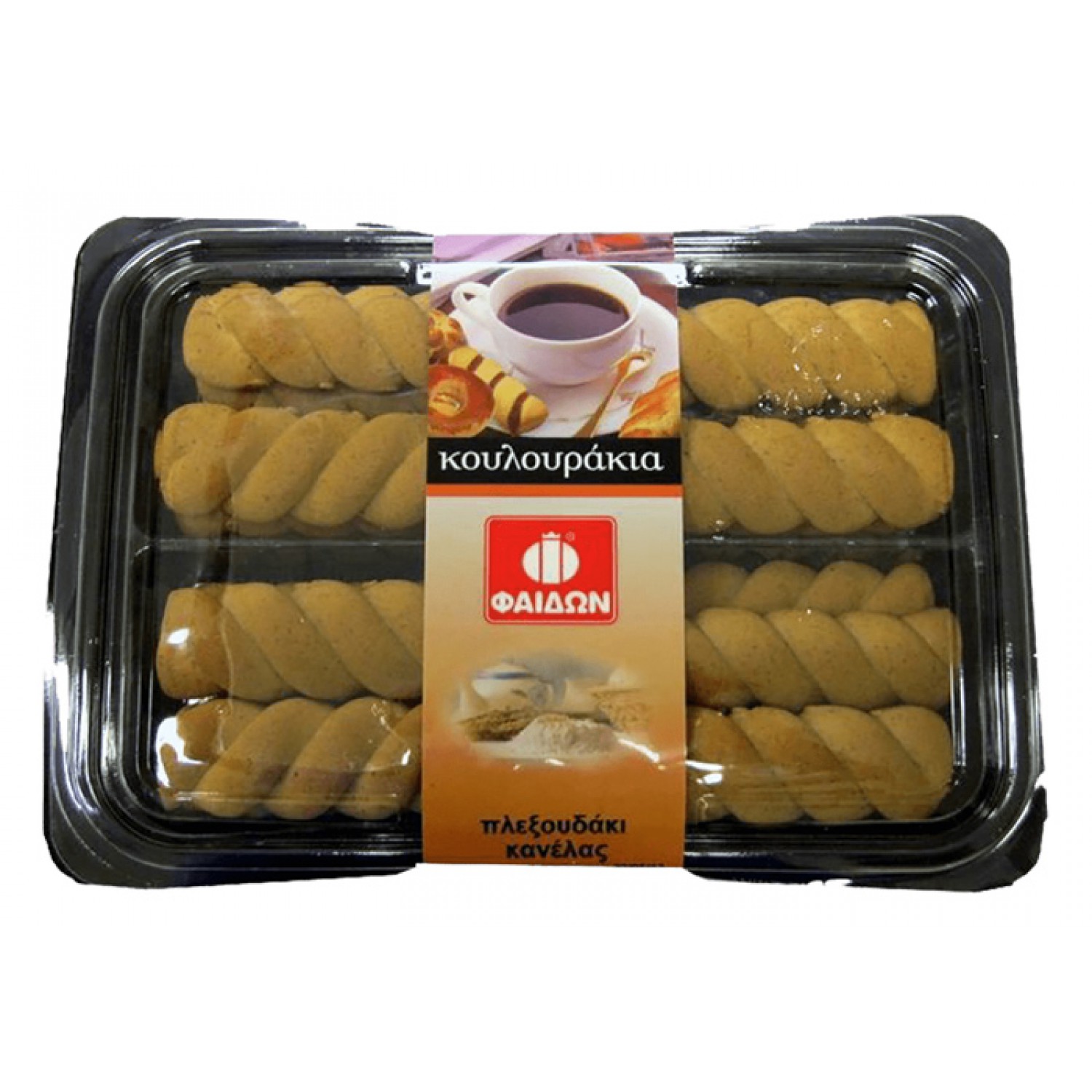 ΦΑΙΔΩΝ κουλουράκια πλεξούδες κανέλας, 350g