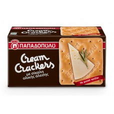 ΠΑΠΑΔΟΠΟΥΛΟΥ cream crackers με σίκαλη ολικής άλεσης, 175g