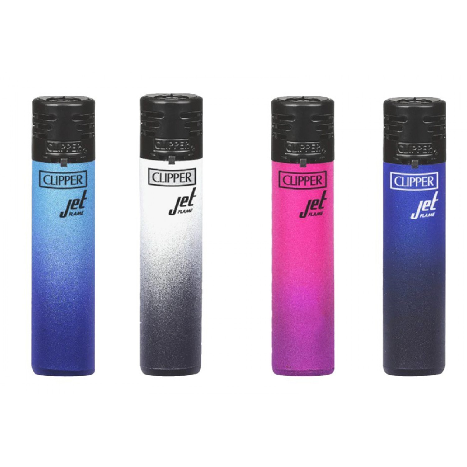 CLIPPER αναπτήρας jet flame, επαναγεμιζόμενος, διάφορα χρώματα