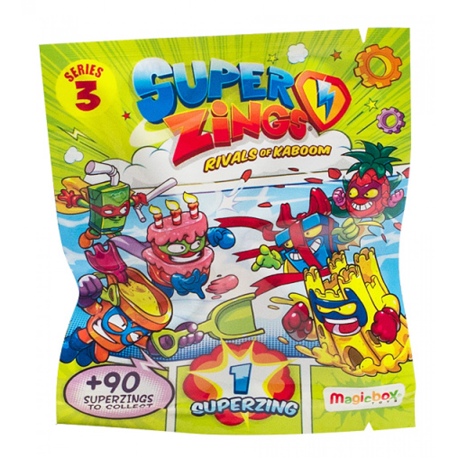 SUPER ZINGS παιχνίδι μινιατούρα superzing Rivals of Kaboom