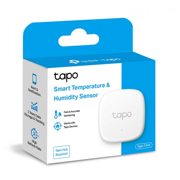 TP-LINK smart θερμόμετρο & υγρασιόμετρο Tapo T310, -20~60 °C, Ver 1.0 TP-LINK smart θερμόμετρο & υγρασιόμετρο Tapo T310, -20~60 °C, Ver 1.0