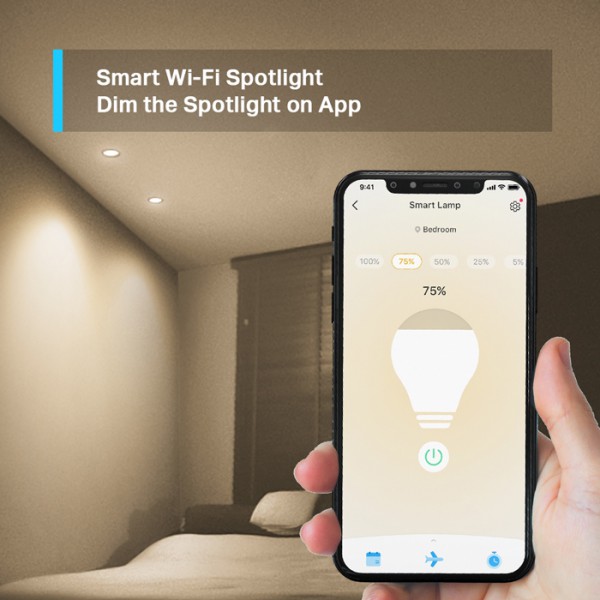 TP-LINK LED smart λάμπα spot Tapo L610, WiFi, 2.9W, 2700K, GU10, Ver 1.0 TP-LINK LED smart λάμπα spot Tapo L610, WiFi, 2.9W, 2700K, GU10, Ver 1.0