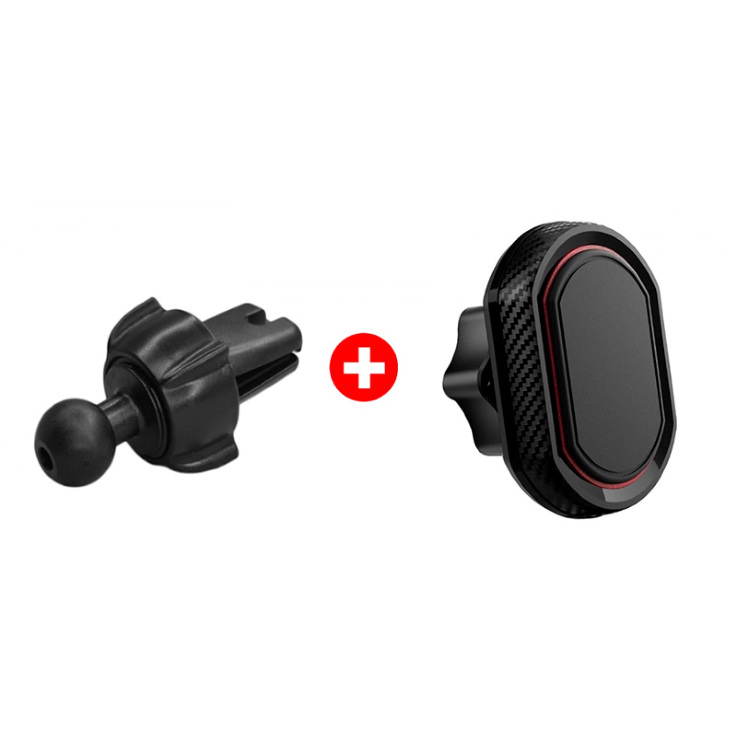 POWERTECH βάση smartphone για αεραγωγό αυτοκινήτου BNDL-0151, μαύρη POWERTECH βάση smartphone για αεραγωγό αυτοκινήτου BNDL-0151, μαύρη